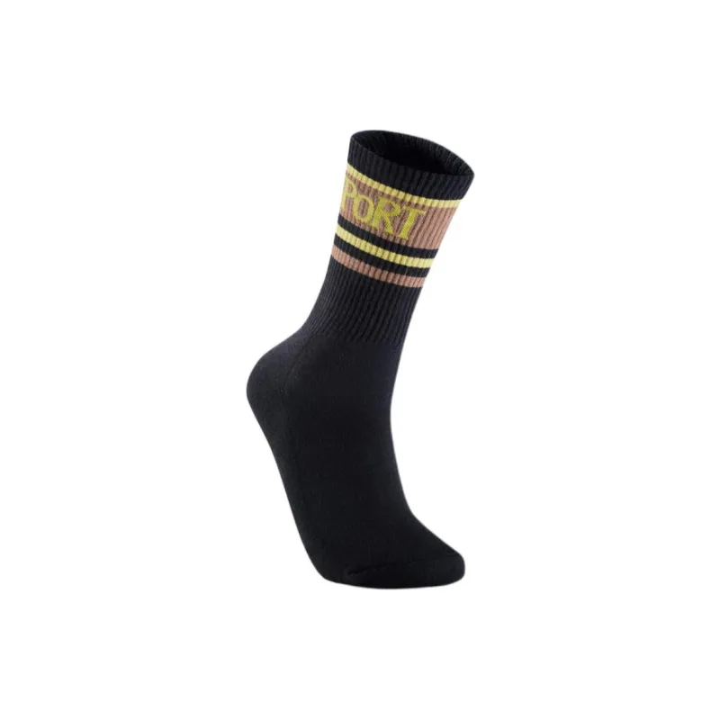 KOLON SPORT SS24 RETRO MID Mid Calf Socks Unisex 1 Pack-1
