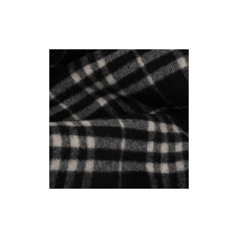 Burberry Cashmere Knit Scarves Unisex Black-1