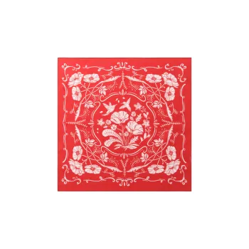 GUNTANGSHIGUANG Cotton Square Scarf Handkerchief Unisex