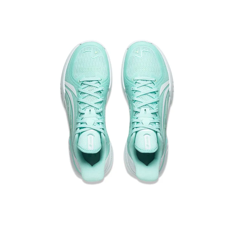 LINING Light Speed 3 Basketball Shoes Men Low Top Island Blue White-3