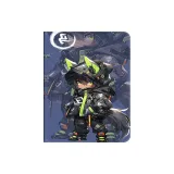 Trendy Cool Wolf Youth A Blue