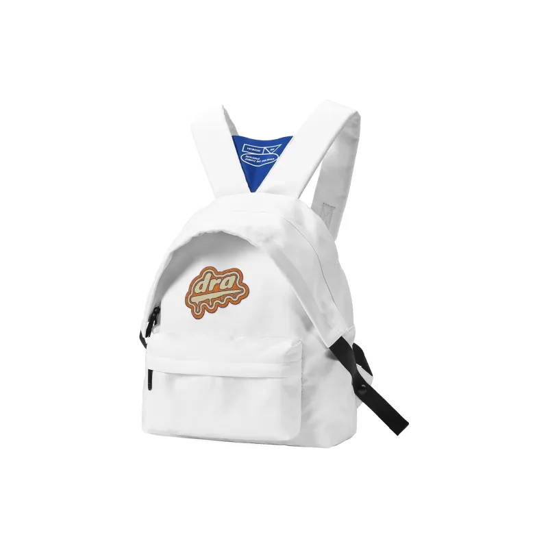 DRACONITE Polyester Mini Student Backpack Regular Unisex White-1