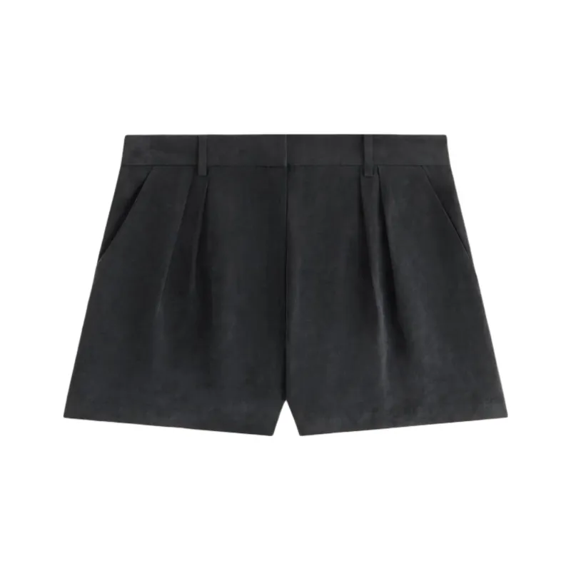 KITH SS25 Astrid Pleated Trouser Casual Shorts Women's-0