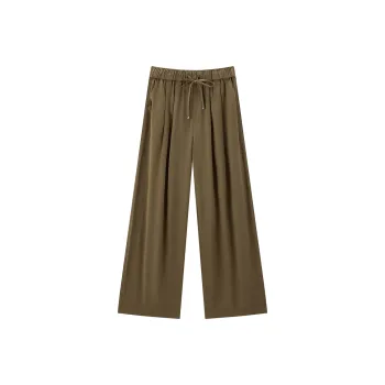 PEACEBIRD Casual Pants Women's Lilac Brown
