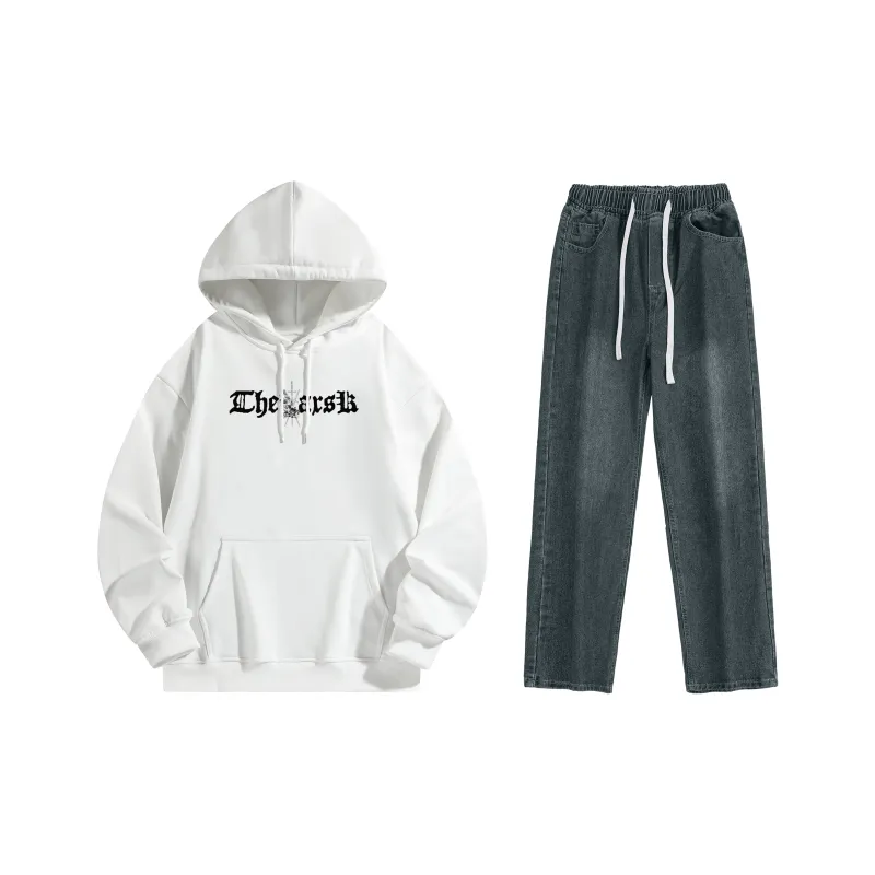 A.X.S.K Sweatshirt Sets Unisex-212