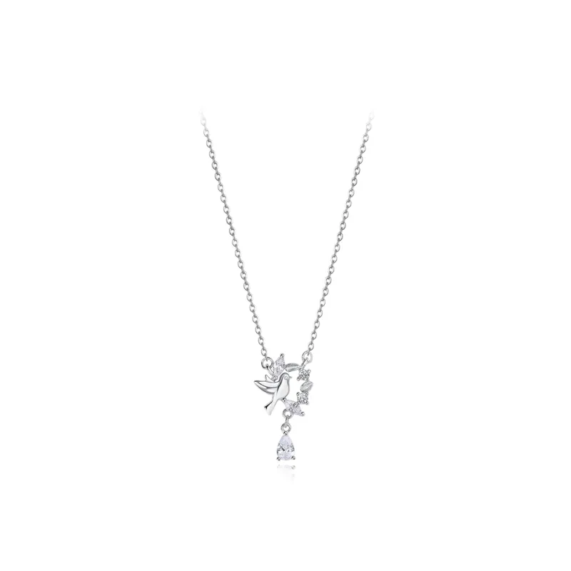 CANHUI S999 Fine Silver Necklaces Women's-0