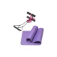 Double Suction Cup Pink+Yoga Mat+Strap