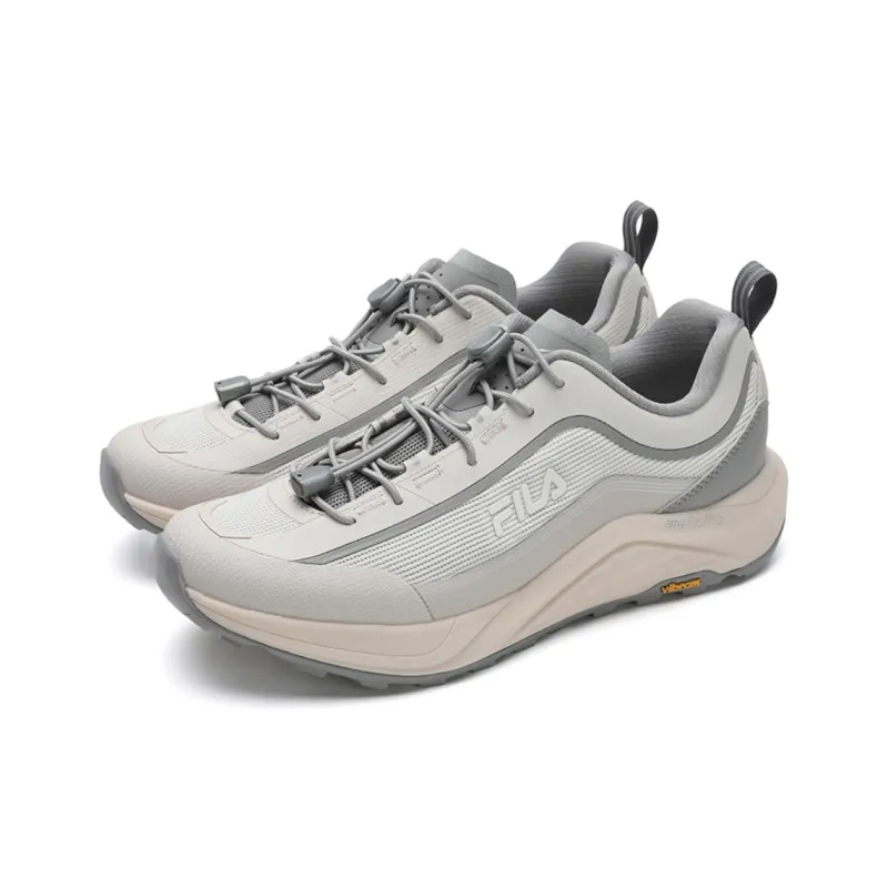 FILA Sports Function Cushioning Abrasion Resistant Breathable Low Top Running Shoes Women's Snow White Pink-1