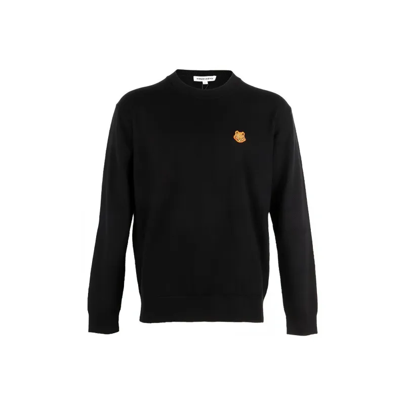 KENZO Tiger Patch Wool Jumper-0