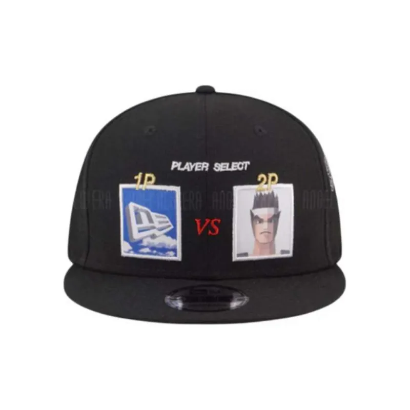 New Era Cotton Baseball Caps Unisex Black-1