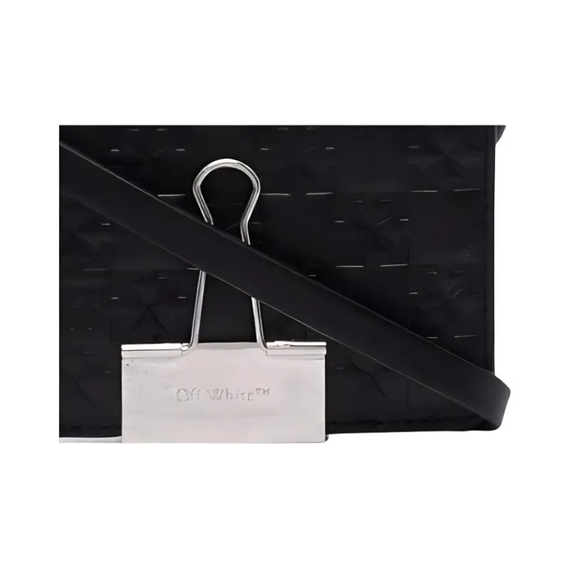 OFF-WHITE Debossed Arrows-motif Purse-4