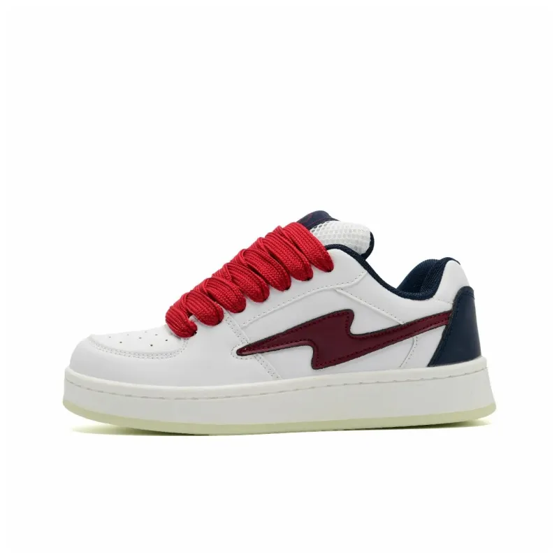 T628 Puffy Shoes Cushioned Wear-Resistant Lightweight Breathable Slip-Resistant Low-Top Skateboard Shoes Unisex-112