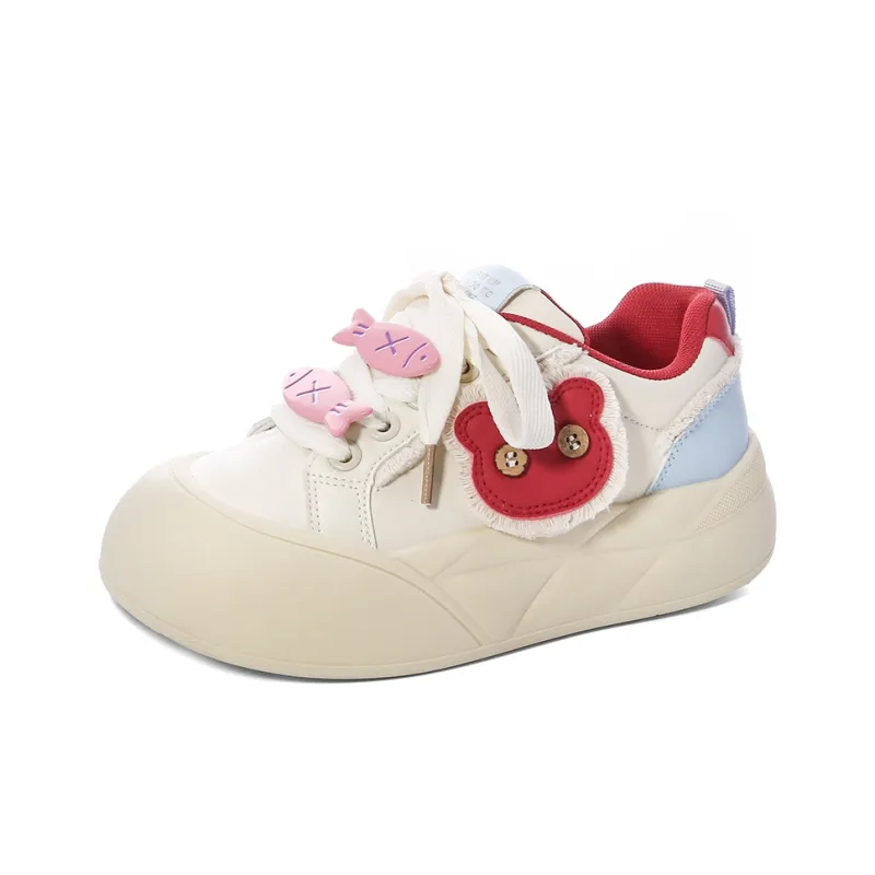 Lovely You Lightweight Anti-Slip Low-Top Skateboard Shoes Women's-61