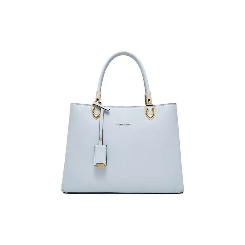 Geshiman Cow Leather Handbag Women's-3