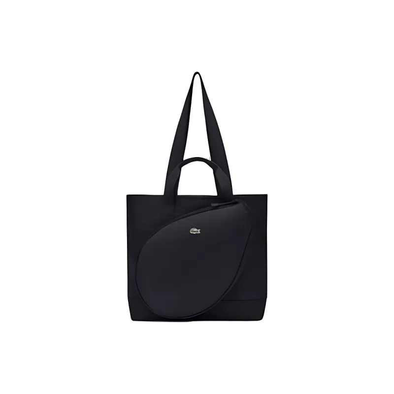 LACOSTE Fabric Tote Bag, Shopping Bag, Shoulder Bag, Handbag Unisex Midnight Blue-0