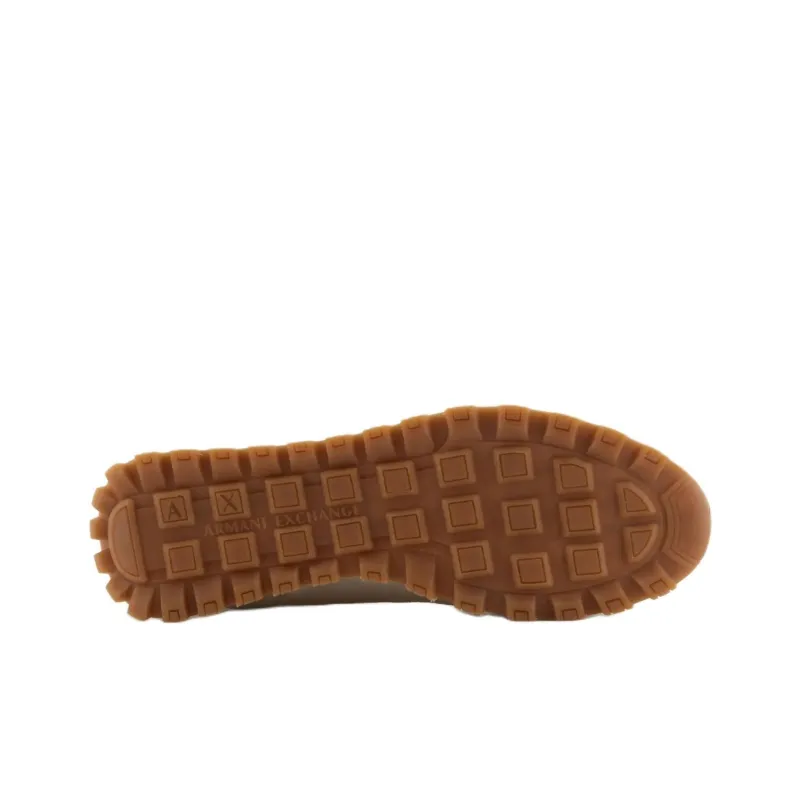 ARMANI EXCHANGEAE Low Top Casual Shoes Women's Greige-4
