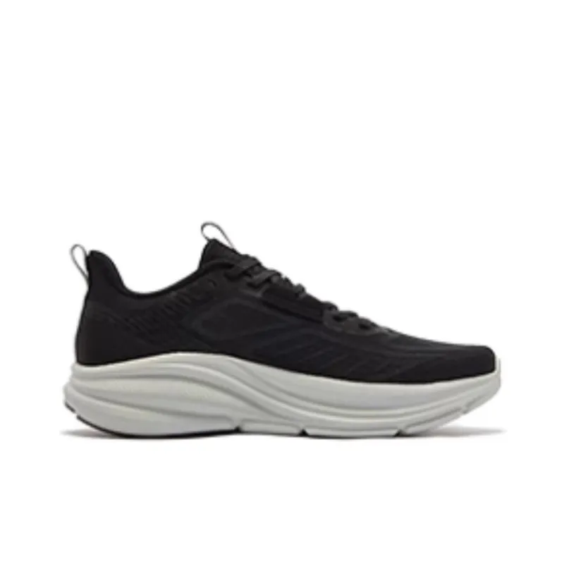 361° Cushioning And Abrasion Resistant Coverage Low Top Casual Running Shoes Men's Black-1