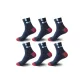 [6 Pack Navy Blue]·100% cotton Odor-Resistant