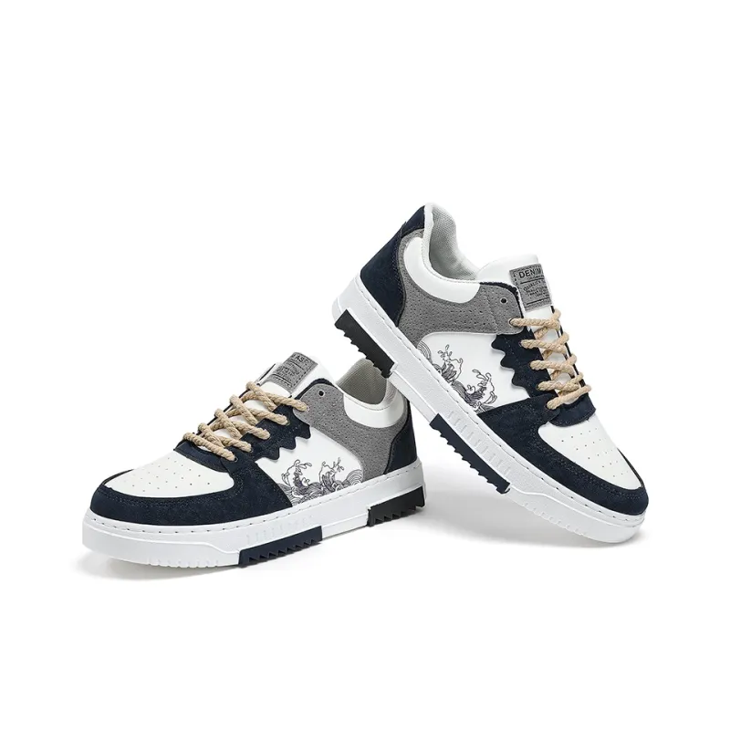 TEXWOOD Low-Top Skateboard Shoes Men's-4