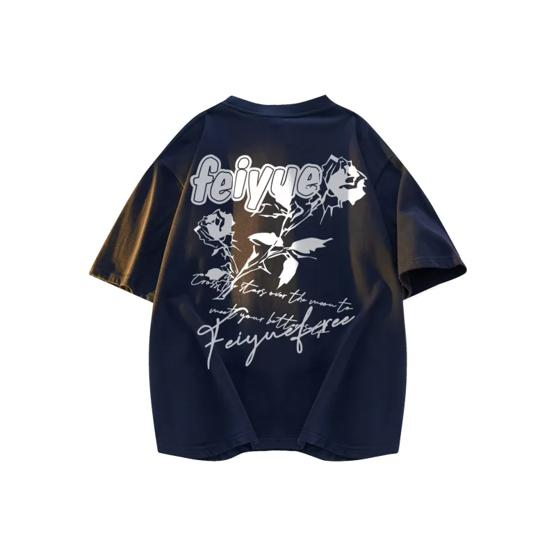 Feiyue T Shirts Unisex-4