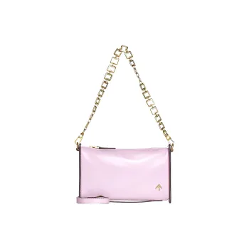 Manu Atelier Calfskin Crossbody Bag, Shoulder Bag Women's Pink