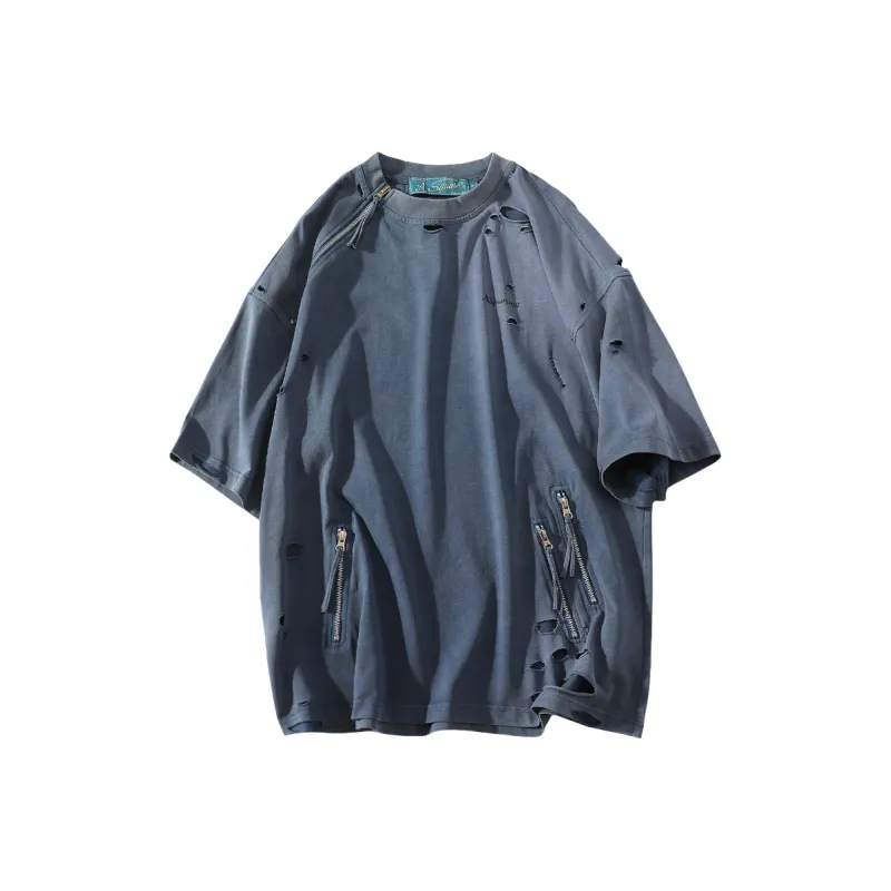 A SQUARE ROOT T Shirt Unisex Blue-0