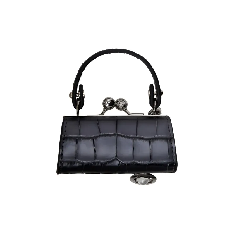 Vivienne Westwood Leather Handbag Women's Black-1