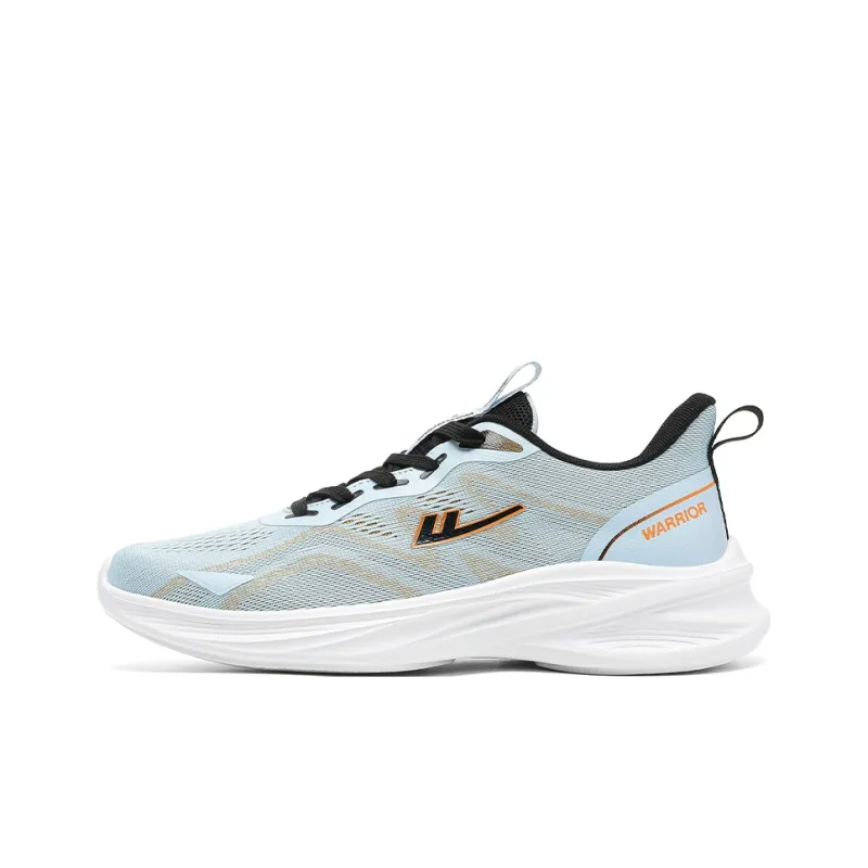 Warrior Breathable Lightweight And Wear Resistant Low Top Casual Training Long Distance Running Shoes Men's Gray-11