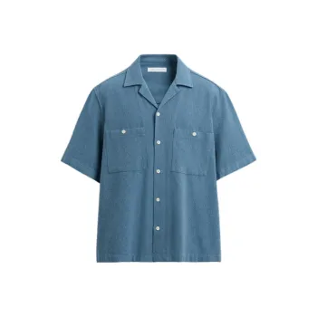 ZARA Shirts Men Indigo
