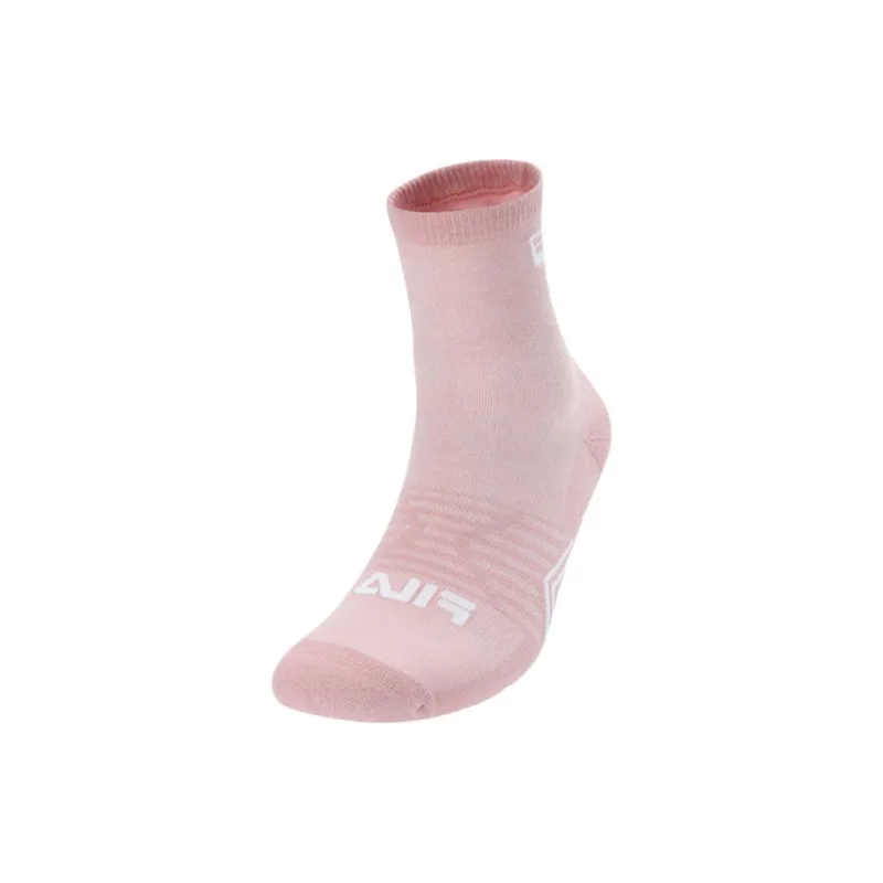 FILA Mid Calf Socks Women's 1 Pack Flying Blossom Pink-0