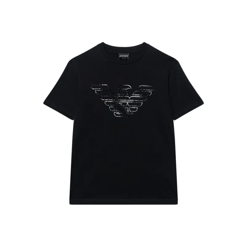 EMPORIO ARMANI SS22 T Shirt Men's Black-0