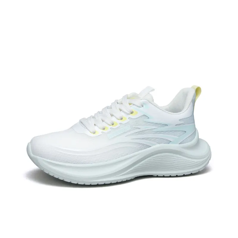 Warrior Slip Resistant, Abrasion Resistant, Lightweight, Rebound Coverage Low Top Long Distance Running Shoes Unisex-50