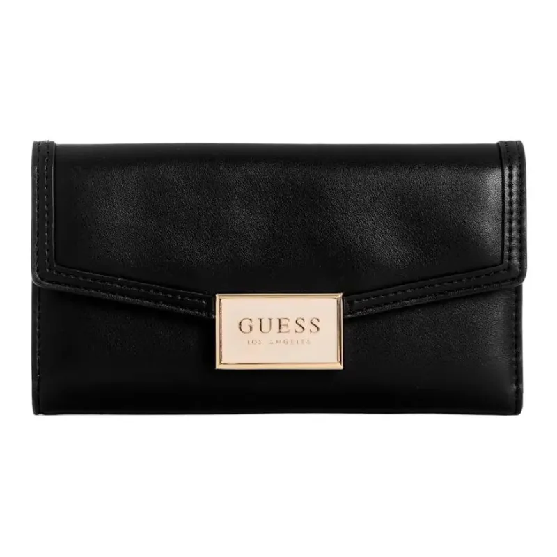 GUESS Artificial Leather Clutch Unisex Black-0