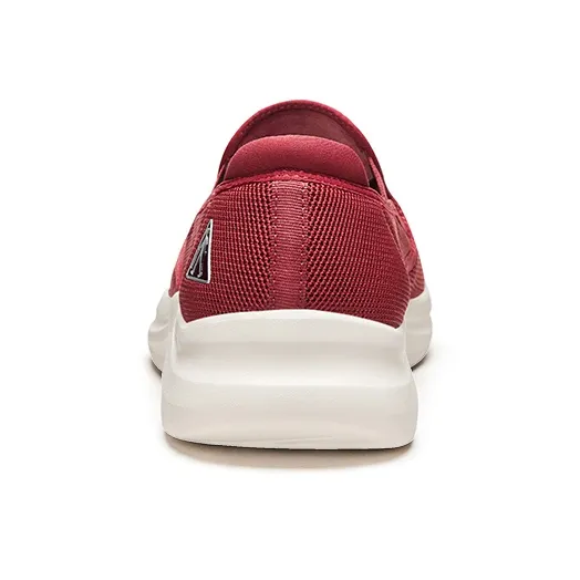 ZULIZ Support Lightweight Low Top Casual Shoes Unisex Black, Red-5