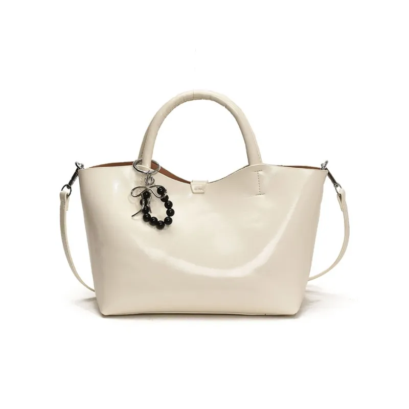 Yalu PU Handbag Regular Women's Khaki/Pink/Green/Black/White-1
