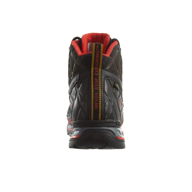 THE NORTH FACE ULTRA Abrasion Resistant Mid Top Hiking Shoes Men's Black-3