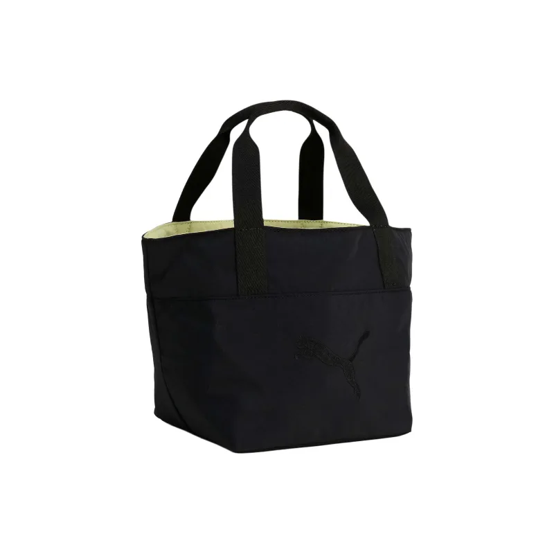 PUMA Nylon Tote Bag, Shopping Bag, Handbag Women's Black Happy Fruit-0