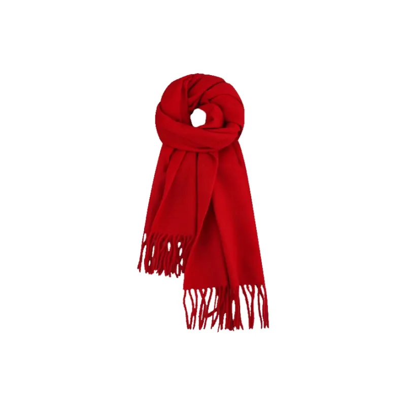 STUFFER 100% Wool Knit Scarves Unisex-1