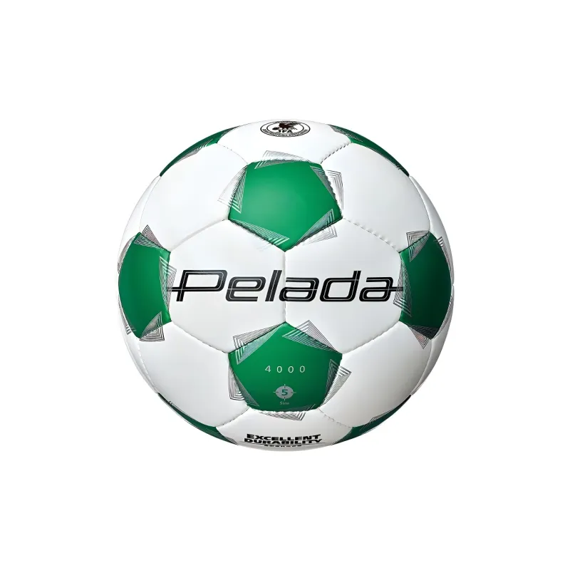 Molten Size 5 Ball Soccer Synthetic Leather Machine Stitched Soccer Ball Unisex White X Green-0