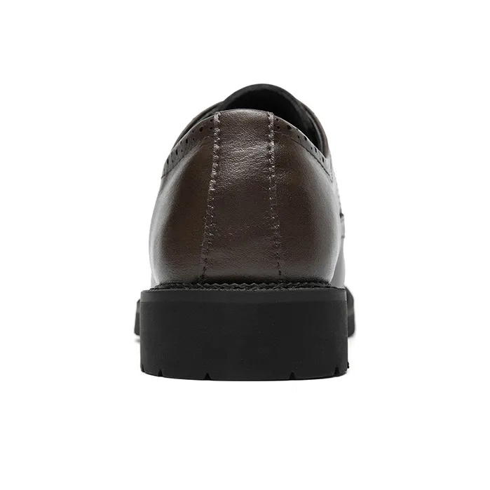 CARTELO Dress Shoes Men Low Top Black, Brown-3