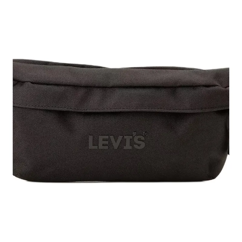 Levi's Polyester Crossbody Bag, Shoulder Bag Small Size Men's Black-4