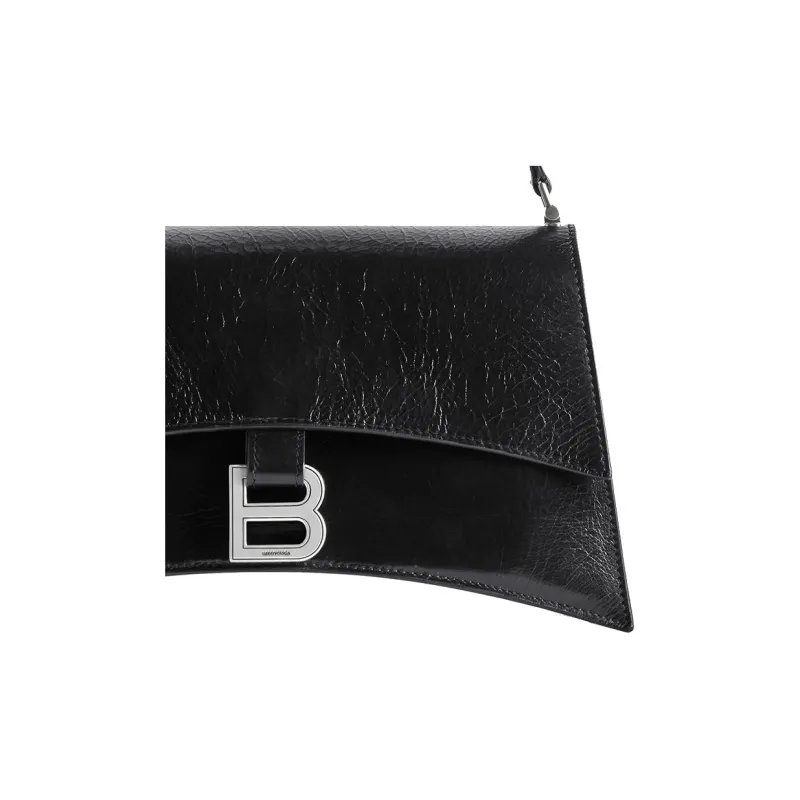 Balenciaga Crush Sling Foldover Top Small Shoulder Bag-4