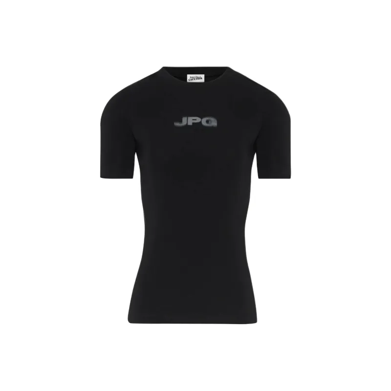 Jean Paul Gaultier T Shirts Unisex Black-0