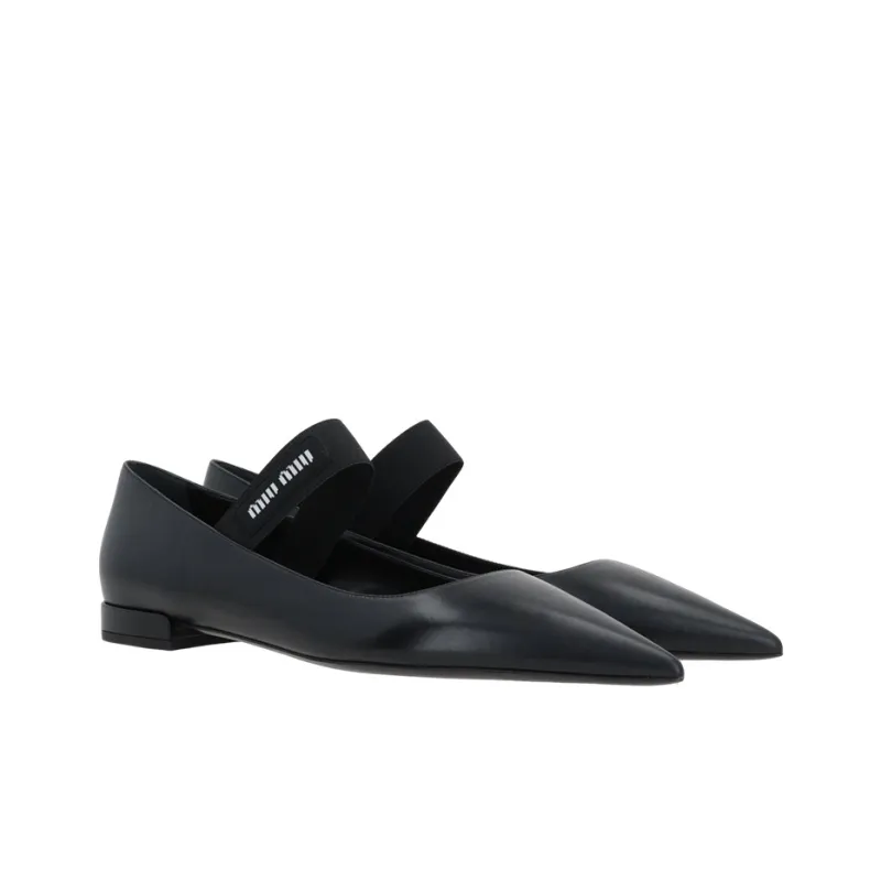 MIU MIU Casual Single Shoes Women's Black-2
