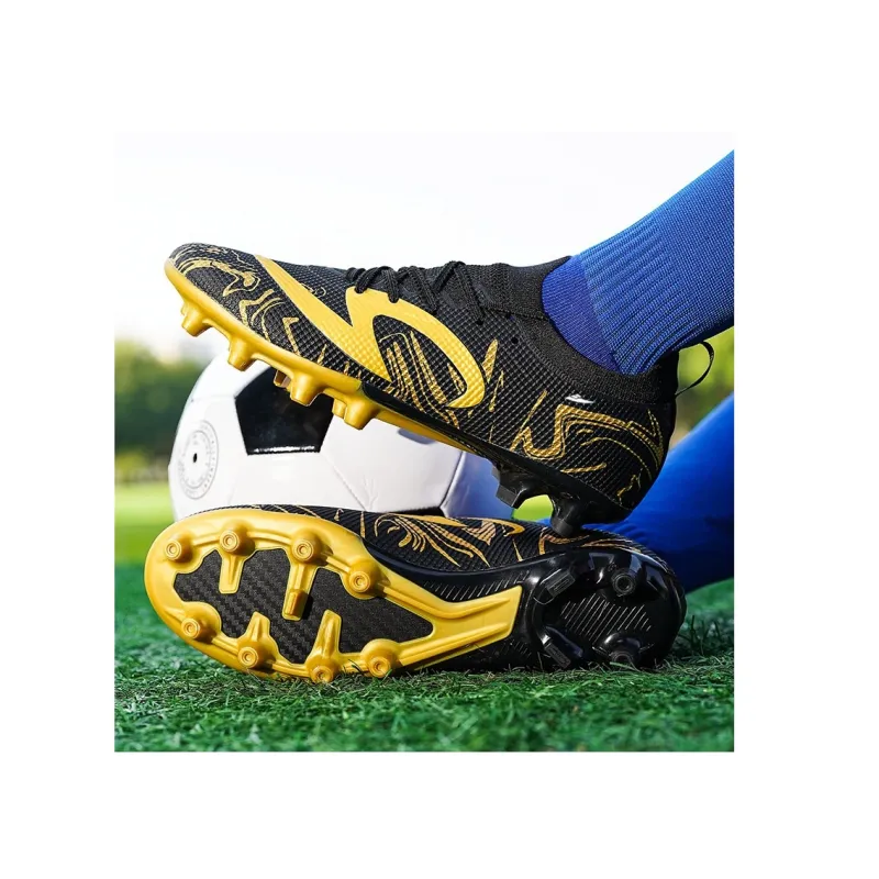 Kuding AG Rubber Short Studs Cushioned Slip Resistant Soccer Shoes Men's-8