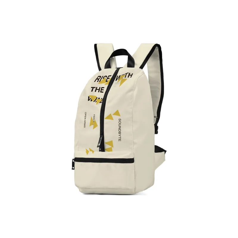 Soundbyte Polyester Backpack Unisex Multicolor-36