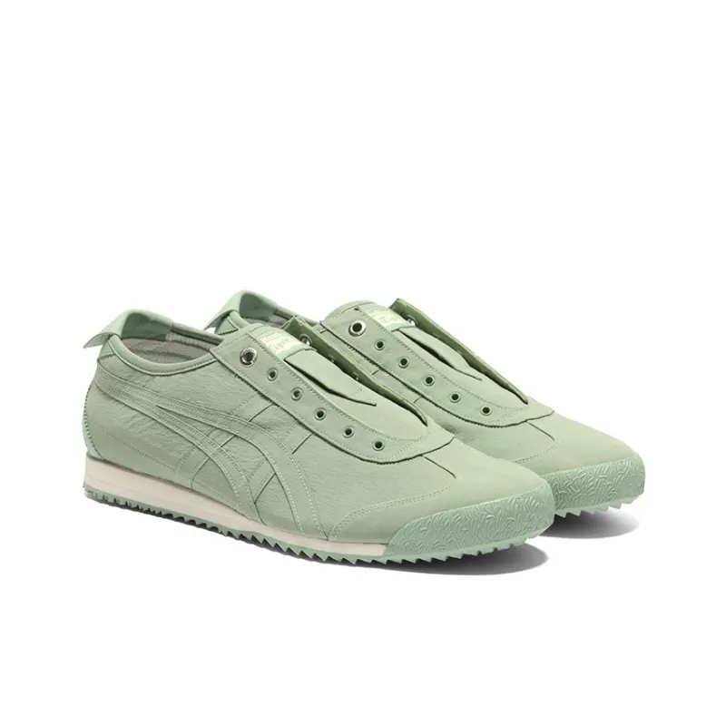 Onitsuka Tiger MEXICO 66 SLIP ON Low Top Casual Shoes Unisex Green-2