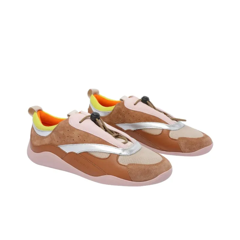 Vic Matie Low Top Casual Shoes Women's Pink Brown-2