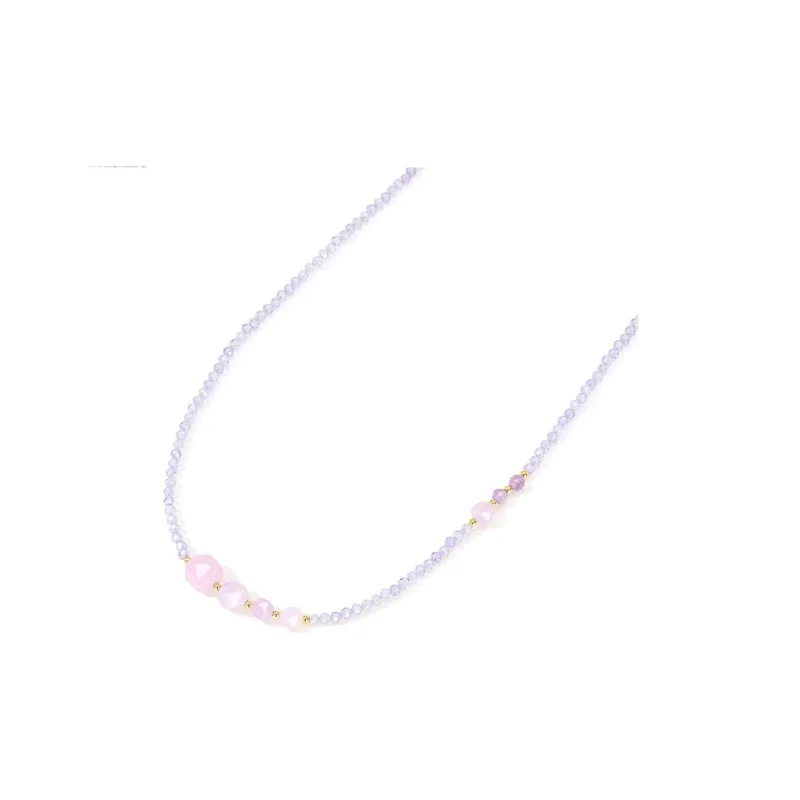 Lady Go Alloy Synthetic Stone Necklaces Women's-4