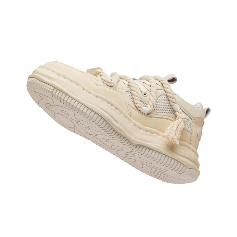 RELAXURSELF Slip Resistant, Abrasion Resistant, Breathable, Height Increasing Low Top Skateboard Shoes Unisex Gradient-41